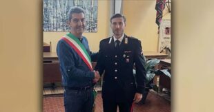 Piancastagnaio (Siena): il nuovo comandante della stazione dei Carabinieri è sorano. Congratulazioni al Mar. Simone Lucente