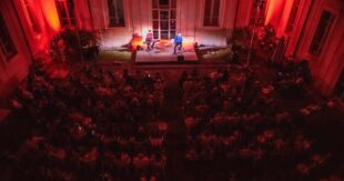 Sora, Chiostro gremito per l’Inferno di Dante, con Luca Mascolo e Gianpaolo Venditti