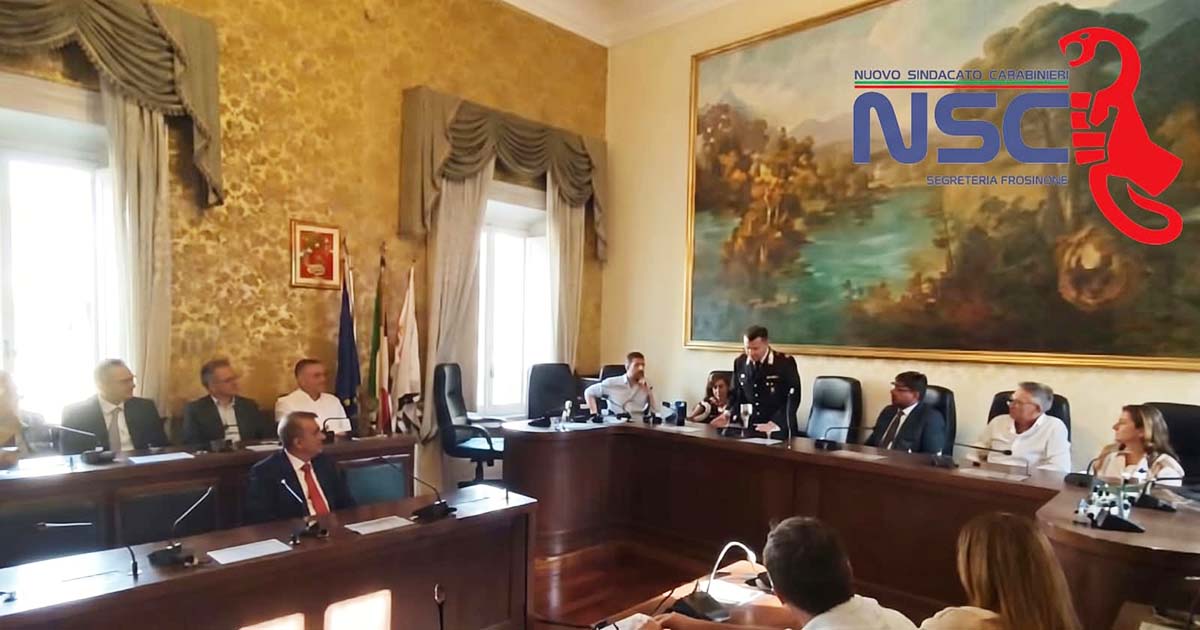 Sora: il maggiore Domenico Cavallo lascia la Compagnia, il saluto del Nuovo Sindacato Carabinieri