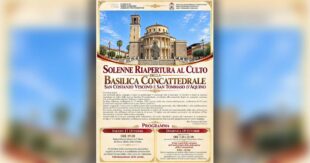 Aquino: riapre la Concattedrale dopo i restauri, due giorni di celebrazioni il 17 e 18 ottobre