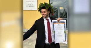 Sora: 110 e lode in Fisioterapia per Domenico Capoccitti all’Università dell’Aquila. Auguri!
